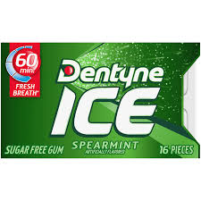 Dentyne Ice Spearmint 16 pieces