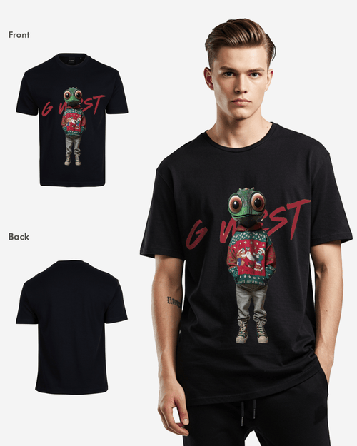 G West Yule Tide Tyrant Oversized T-Shirt Mens