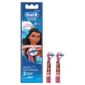 12X Oral-B Kids Disney Princess Moana Replacement Brush Heads 2Pk Extra Soft =24