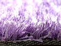 DaDa Bedding Shaggy Soft Door Mat Carpet Rug - 20" x 32" Striped Shiny Purple Lavender