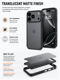 iPhone 17 Pro Case Shockproof Slim Protective Cover Black