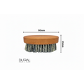 Dural Pear Wood Beard Brush With Pure Tampico Fiber - 7 Rows 90x35mm