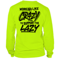 Crazy - Long Sleeve Hi-Vis T-Shirt