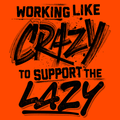 Crazy - Safety Yellow T-Shirt