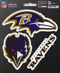 NFL Official Team Sticker Mats - Set of 3 Stickers