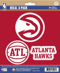 NBA Official Team Sticker Mats - Set of 3 Stickers