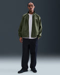 Nike Sb Denim Full Zip-Up Track Jacket - Olive/Green