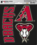 MLB Official Team Sticker Mats - Set of 3 Stickers