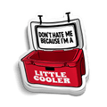 Little Cooler Hard Hat Decal