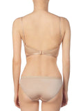 Le Mystere Dos Nu II Convertible Bra Natural 1122, Size 38B