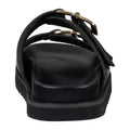Women's Juno Black Slide Footbed Sandals