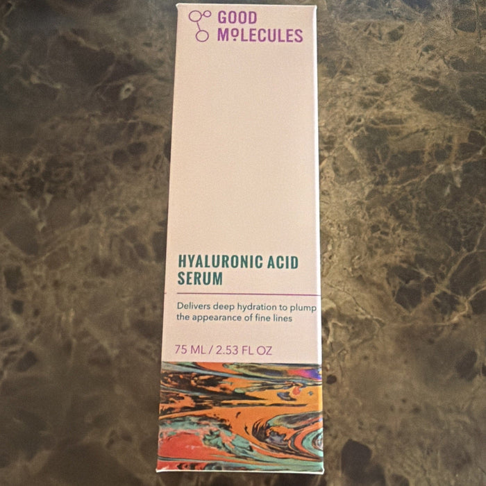 5x Good Molecules Hyaluronic Acid Serum 2.53 Fl Oz Deep Hydration for All Skin