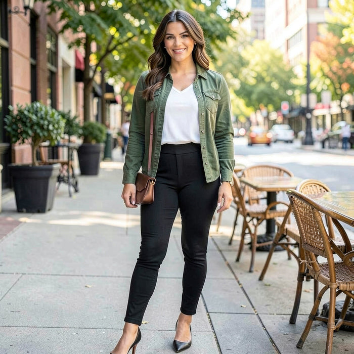Celebrity Pink  Pull-on Black Skinny Pants-Size XL
