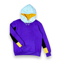 Paneled Hoodie - Purple Reign