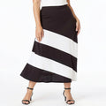 I.n.c. Plus Size Colorblocked Skirt,Size 1X