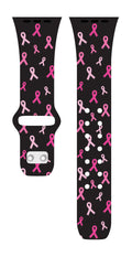 Breast Cancer Awareness HD Apple Watch Band