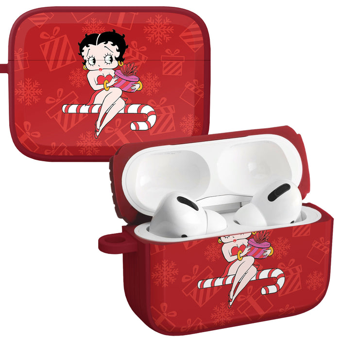 Betty Boop Christmas HDX Apple AirPods Pro 1 & 2 Case Cover