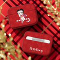 Betty Boop Christmas HDX Apple AirPods Pro 1 & 2 Case Cover