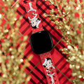 Betty Boop Christmas HD Fitbit Versa 3 and Sense 1 Watch Band
