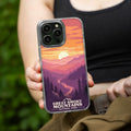 National Parks Great Smoky Mountains HD Apple iPhone 15 Series Mag-Safe Phone Case