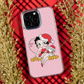 Betty Boop Christmas HD Apple iPhone 16 Mag-Safe Phone Case
