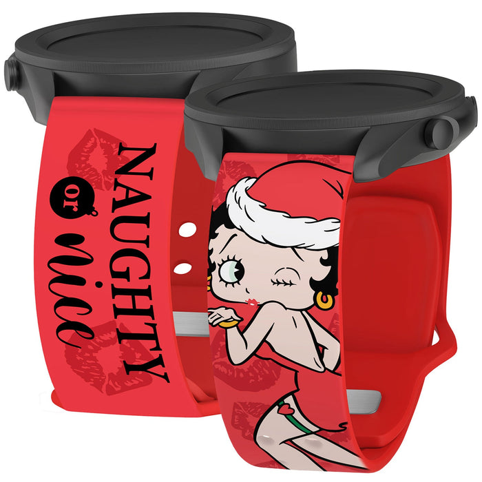 Betty Boop Happy Holidays HD  Watchband for Samsung, Garmin, Fossil, and More