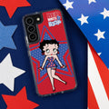 Betty Boop Red White & Boop HD Samsung Galaxy S22 Phone Case