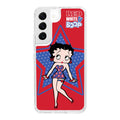 Betty Boop Red White & Boop HD Samsung Galaxy S22 Phone Case