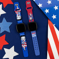 Betty Boop Red White & Boop HD Fitbit Versa 3 and Sense 1 Watch Band