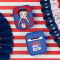 Betty Boop Red White & Boop HDX Apple AirPods Gen 1 & 2 Case Cover