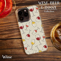 Wine, Beer, & Booze HD Apple iPhone 15 Series Mag-Safe Phone Case
