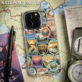 National Parks Stickers HD Apple iPhone 14 Series Mag-Safe Phone Case