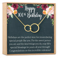 100th Birthday Necklace, Multiple Styles