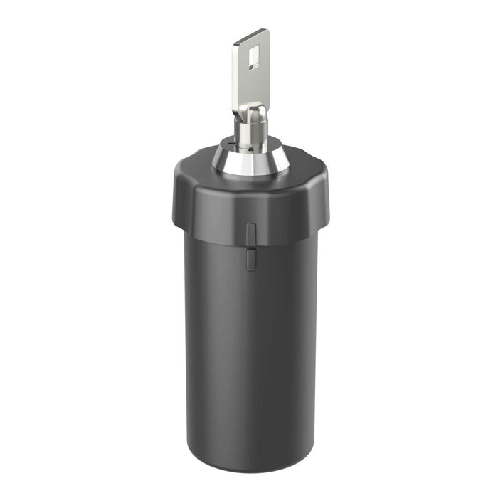 Ezy Dose Pill Box And Medicine, Vitamin Container, Safe For Money & Travel Items, Durable Canister, 2 Keys With Lock, Small