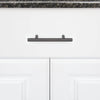 Set of 30 - Euro Bar Cabinet Handle, 1/2" diameter, 5.38" length, 3" b/t holes