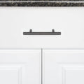 Set of 30 - Euro Bar Cabinet Handle, 1/2" diameter, 5.38" length, 3" b/t holes