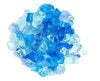 Hiland RGLASS-BB Pit Fire Glass in Bahama Blend Extreme Temperature 10 Pounds.