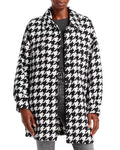 BAGATELLE.NYC Houndstooth Shirt Jacket