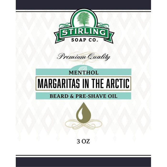 Stirling Soap Co. Margaritas In The Arctic Beard & Preshave Oil 3 Oz