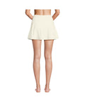 Lands End Womens High Waisted Tulip Hem Swim Skort - Egret White, Large