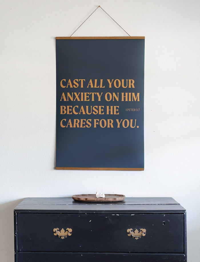 Poster: Cast All Your Anxiety