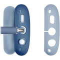 Blue Silicone Combo Kit Case - Apple AirPods Max Headphones