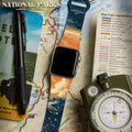 National Parks Hawaii Volcanoes HD Fitbit Versa 3 & Sense 1 Watch Band