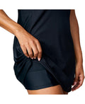 Free Country Womens Solid Swim Dress,Large