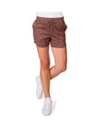 Free Country Women S Cloud Knit Shorts Toffee, Large