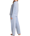 Adore Me Womens Matilda Long Sleeve Top and Pants Pajama Set