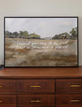 Horizontal Poster: Commit Your Way to the Lord