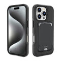 iPhone 16 Pro Rugged Wallet Case with Kickstand - MagSafe, Card Holder | Raider Series