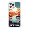National Parks Hot Springs HD Apple iPhone 11 Series Phone Case