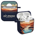National Parks Hot Springs HDX Apple Airpods Gen 1 & 2 Case Cover